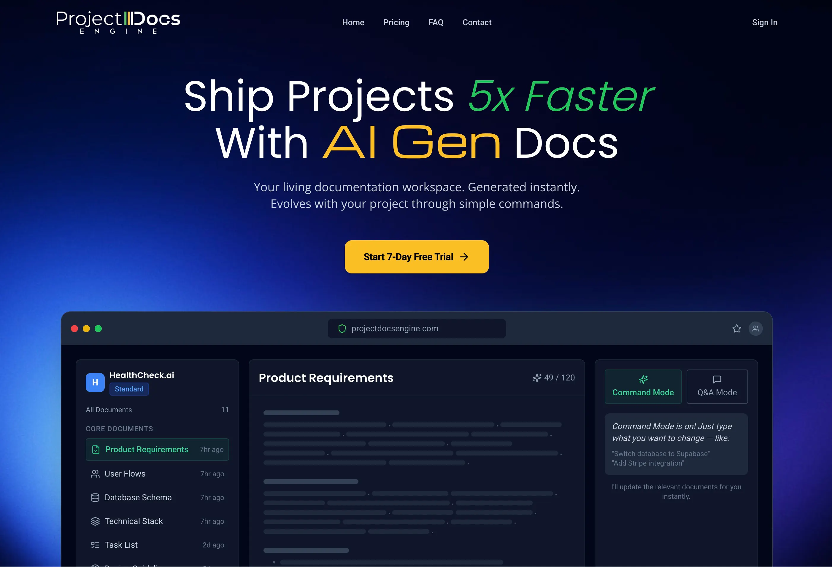 ProjectDocsEngine gallery image