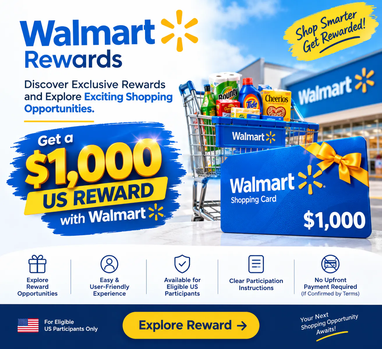 Walmart Rewards – $1,000 US Reward gallery image