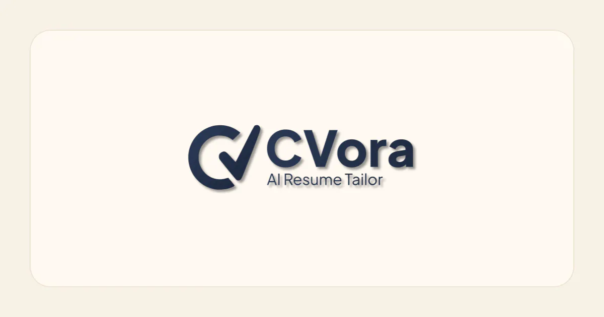 CVora - AI Resume Tailor
