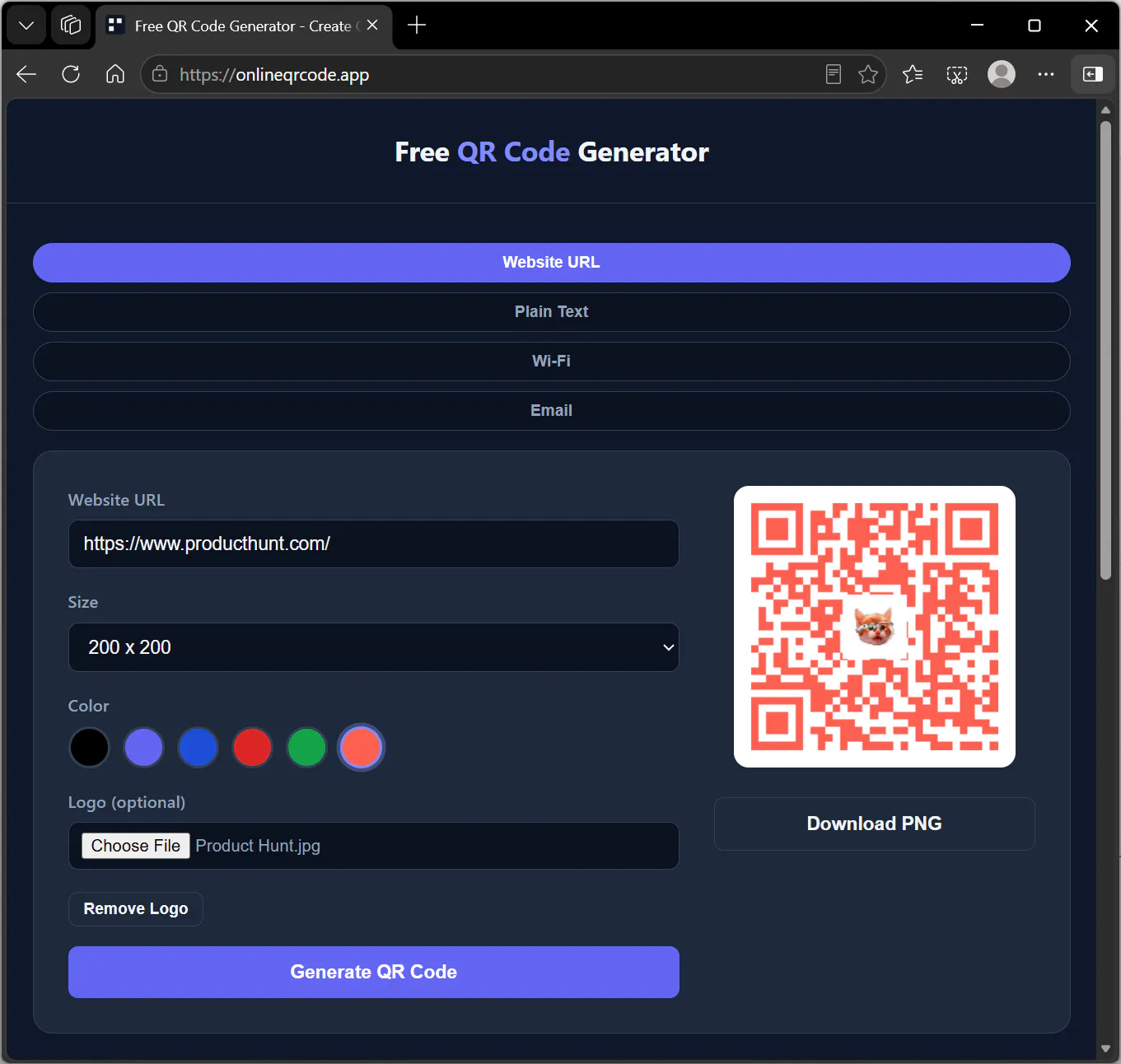 Online QR Code Generator gallery image