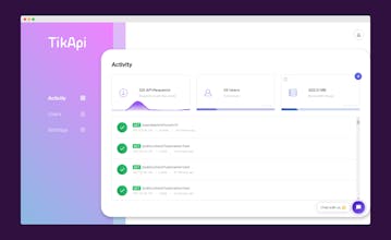 TikAPI gallery image