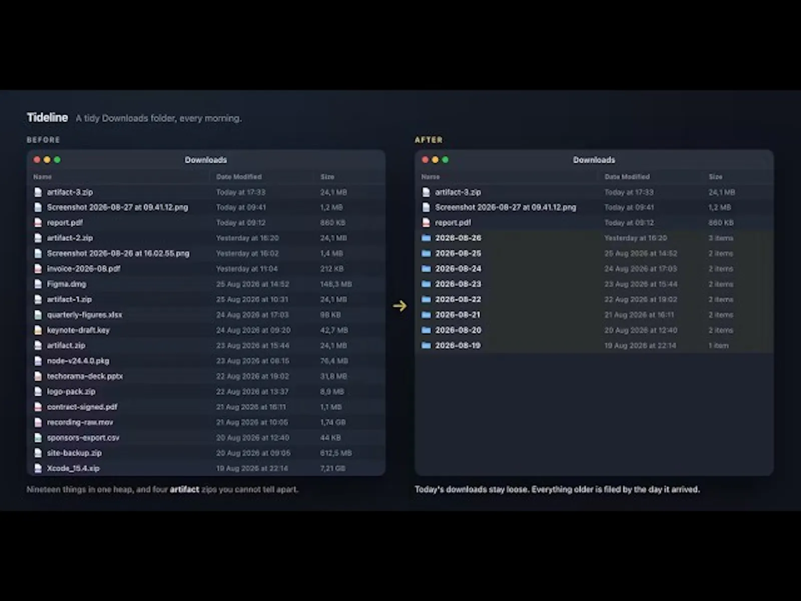 Tideline screenshot 1 (video preview)