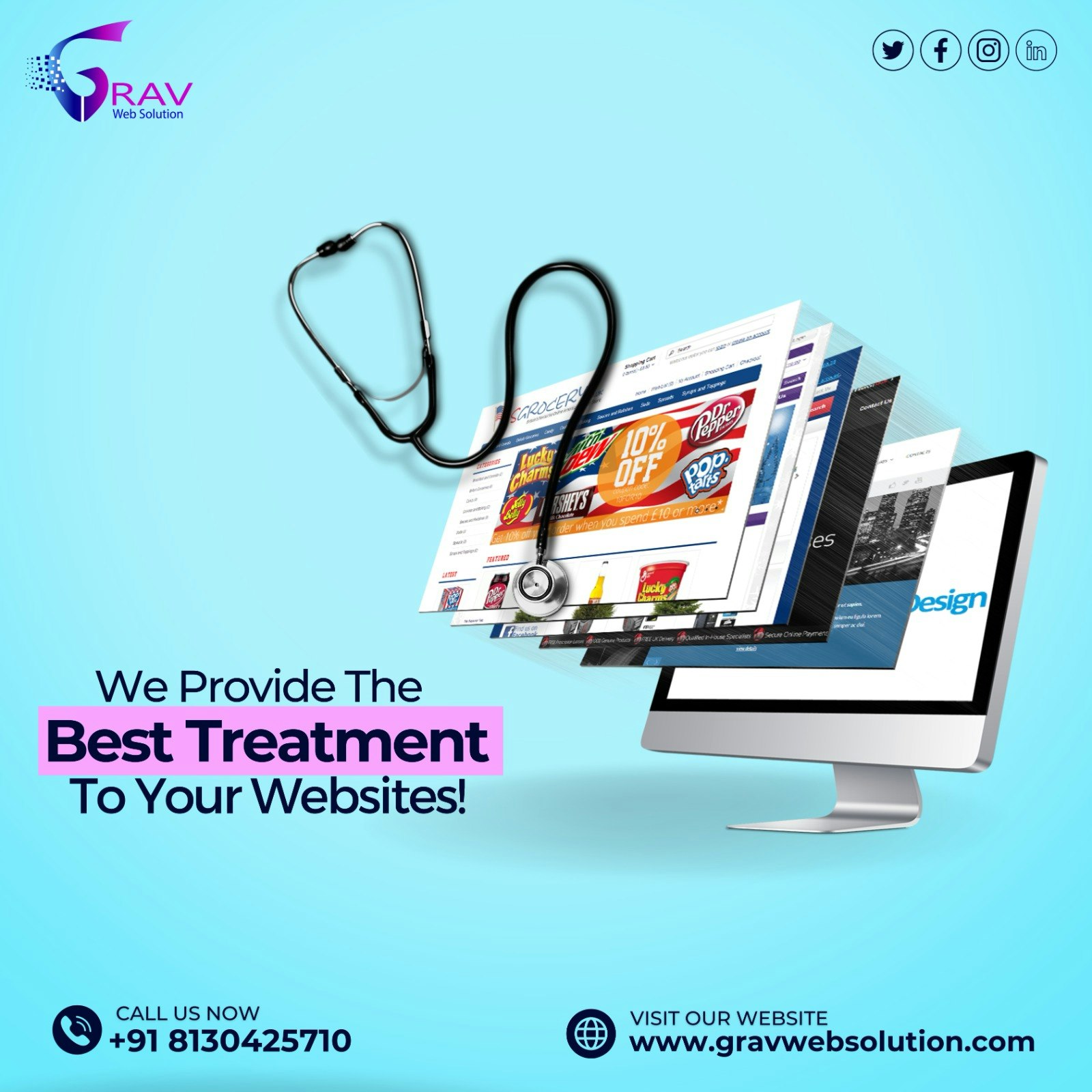 Grav Web Solution media 1