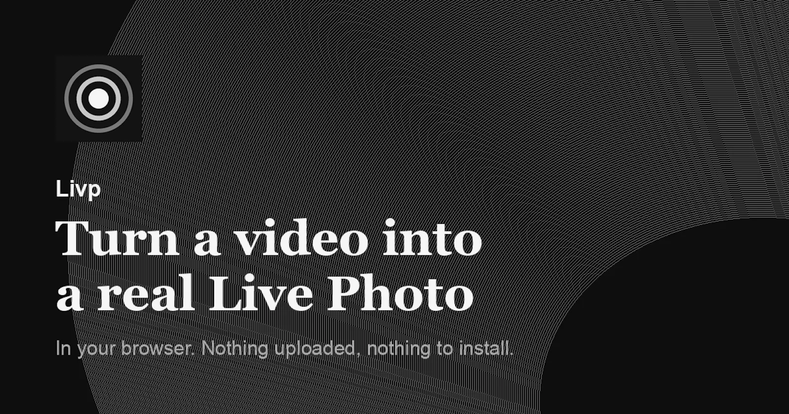 Livp.app screenshot 1
