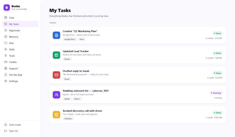 Beebu screenshot 4