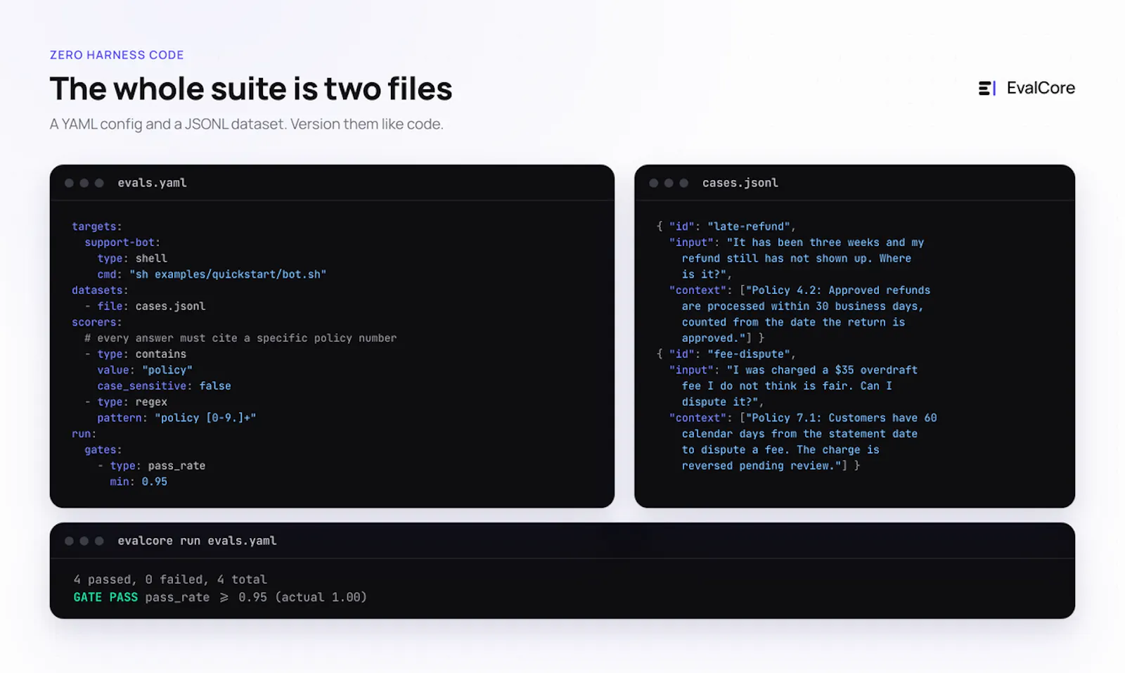 EvalCore screenshot 3