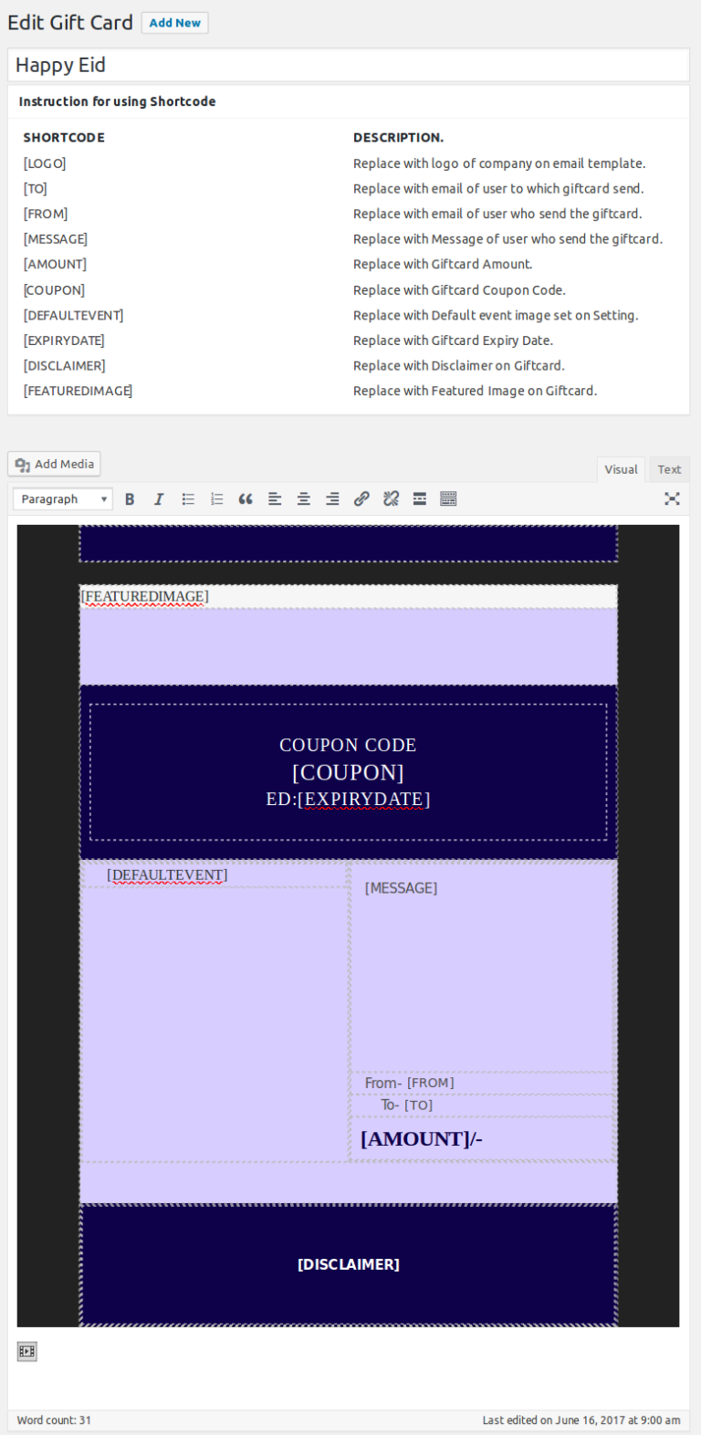 WooCommerce Ultimate Gift Card gallery image