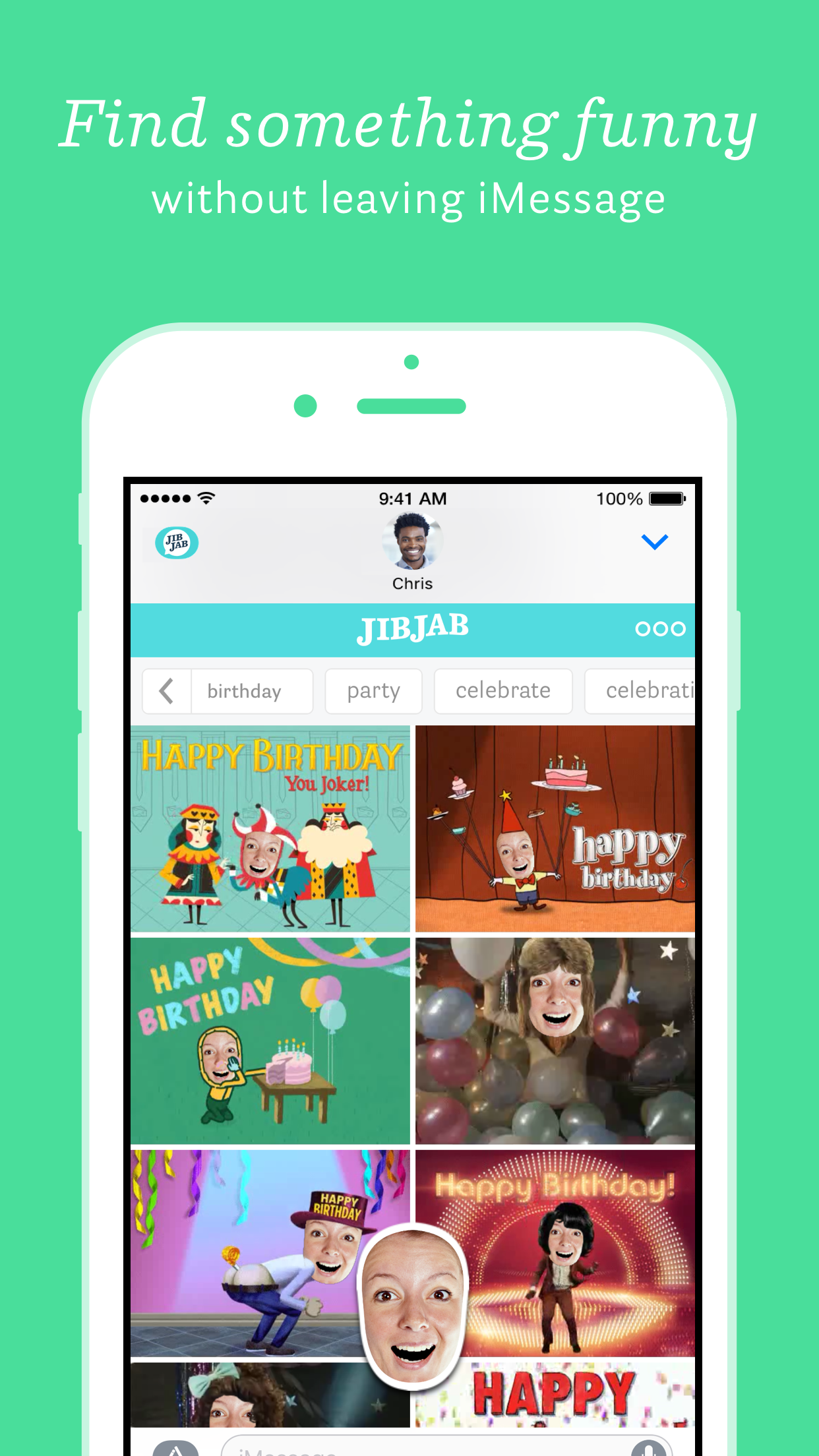 JibJab for iMessage gallery image