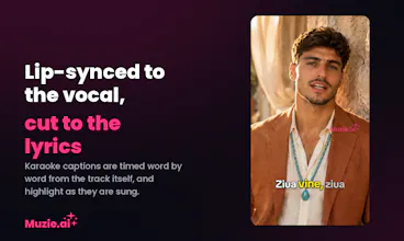 Muzie.ai - AI Music Videos gallery image