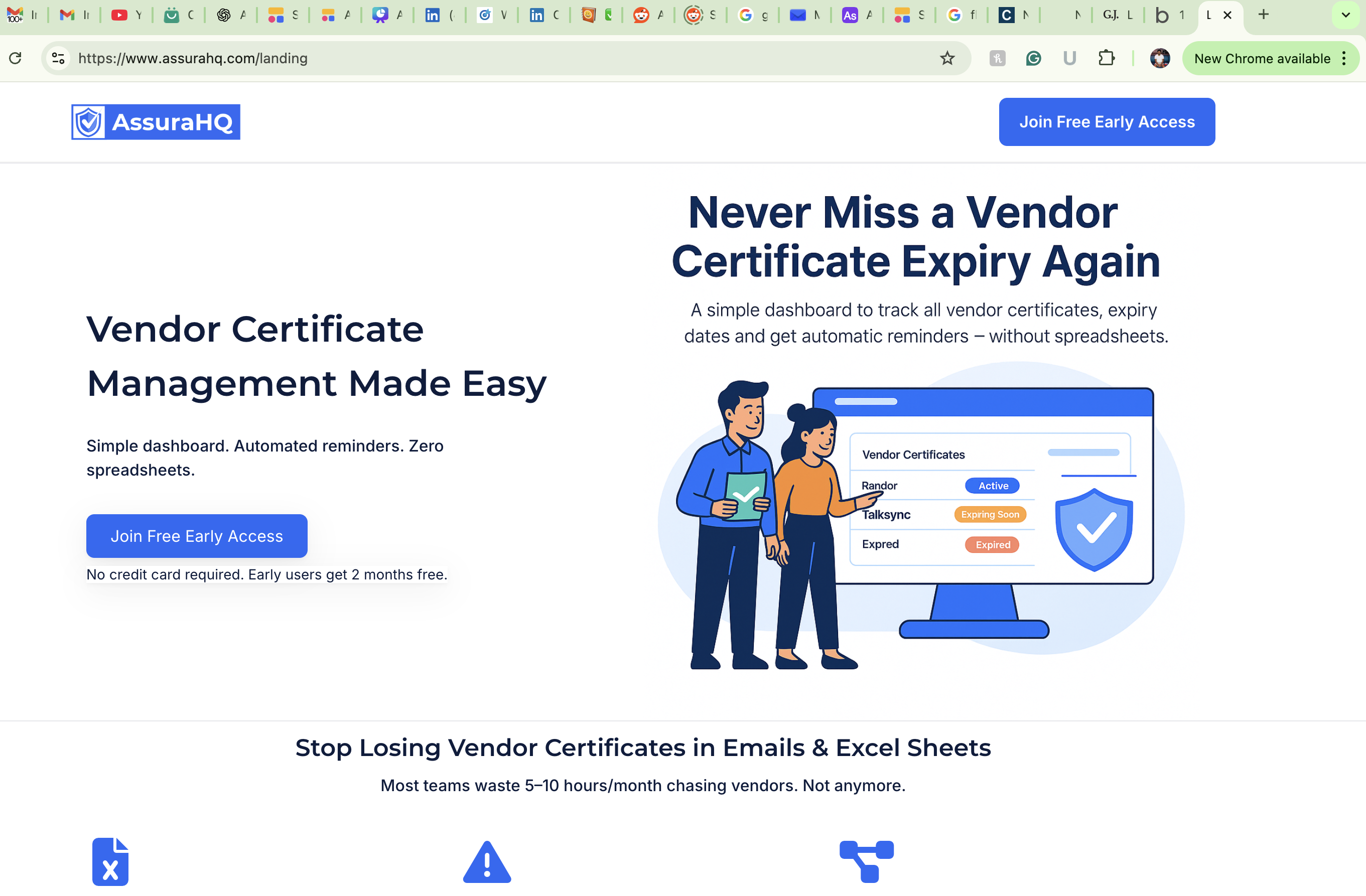 AssuraHQ - Screenshot 4 showing product features and functionality