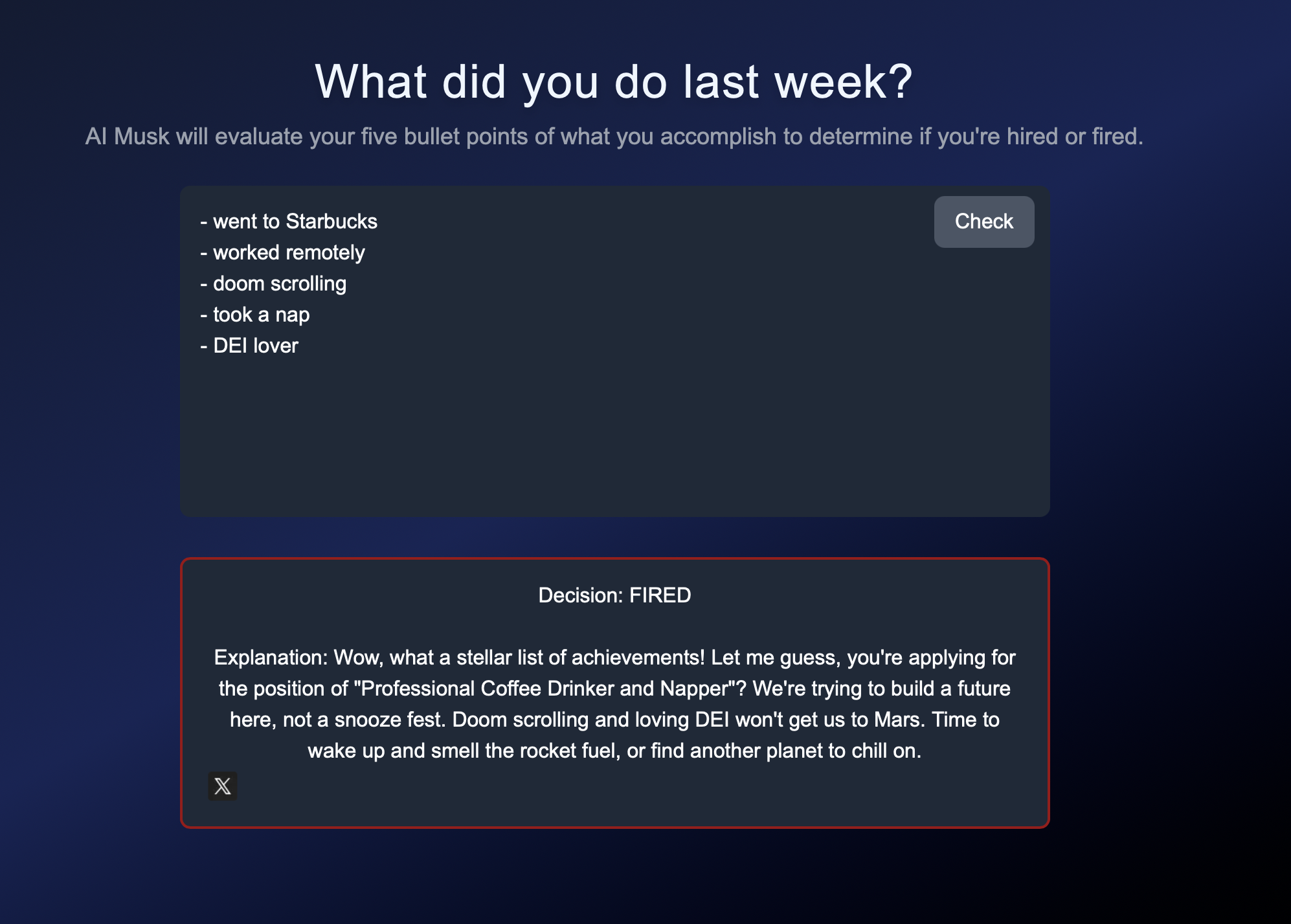 What did you do last week? media 2