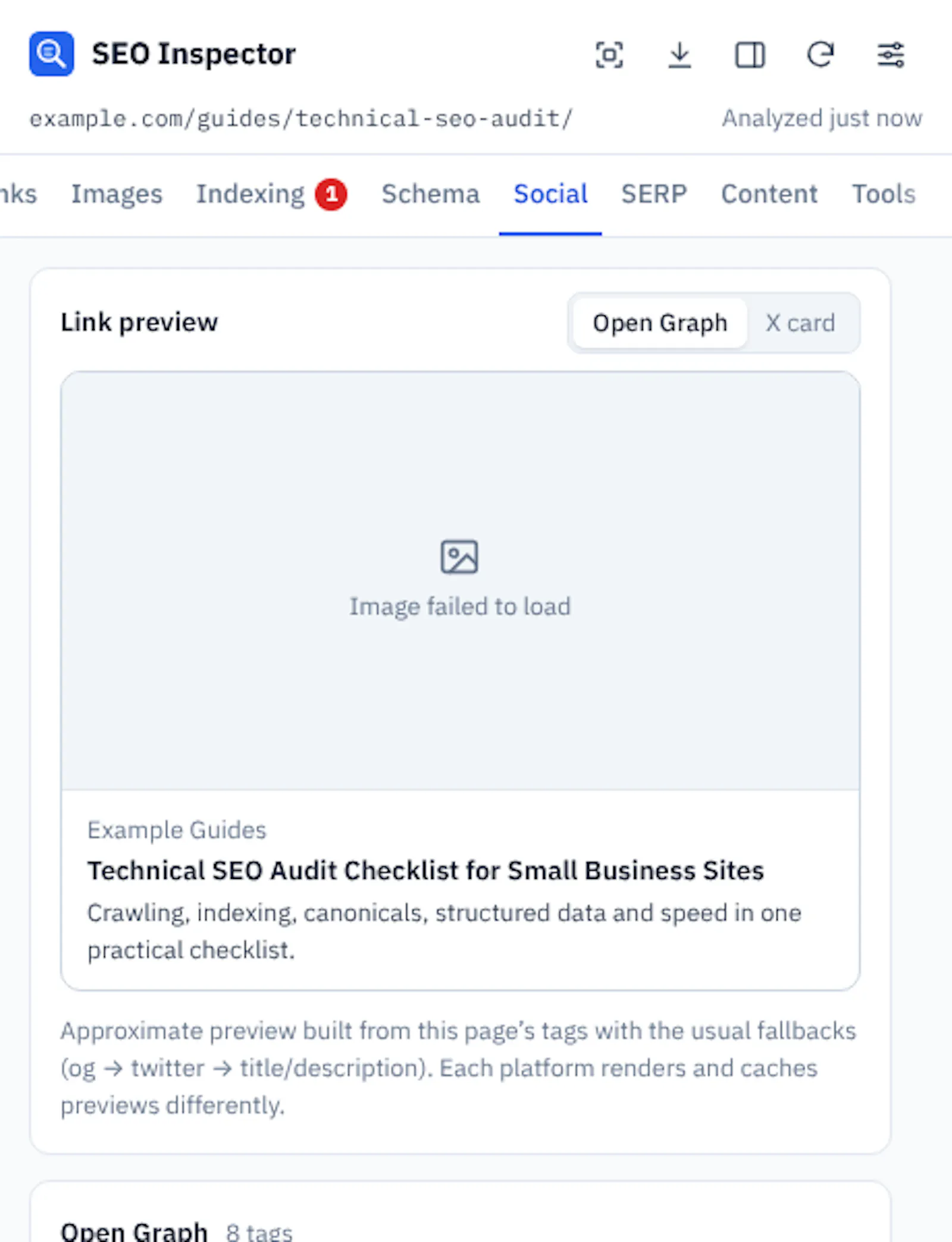 SEO Inspector screenshot 2