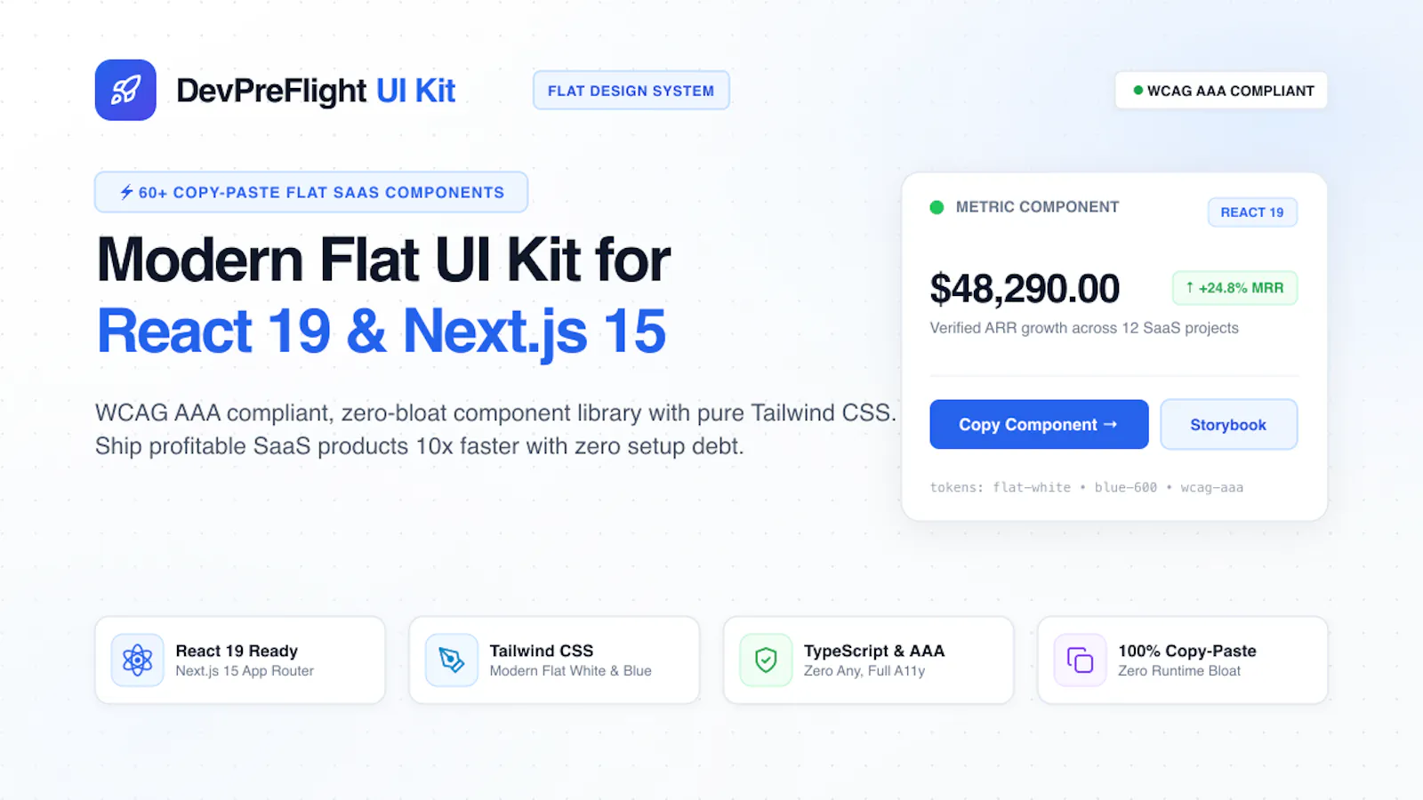 DevPreFlight React UI Kit screenshot 1