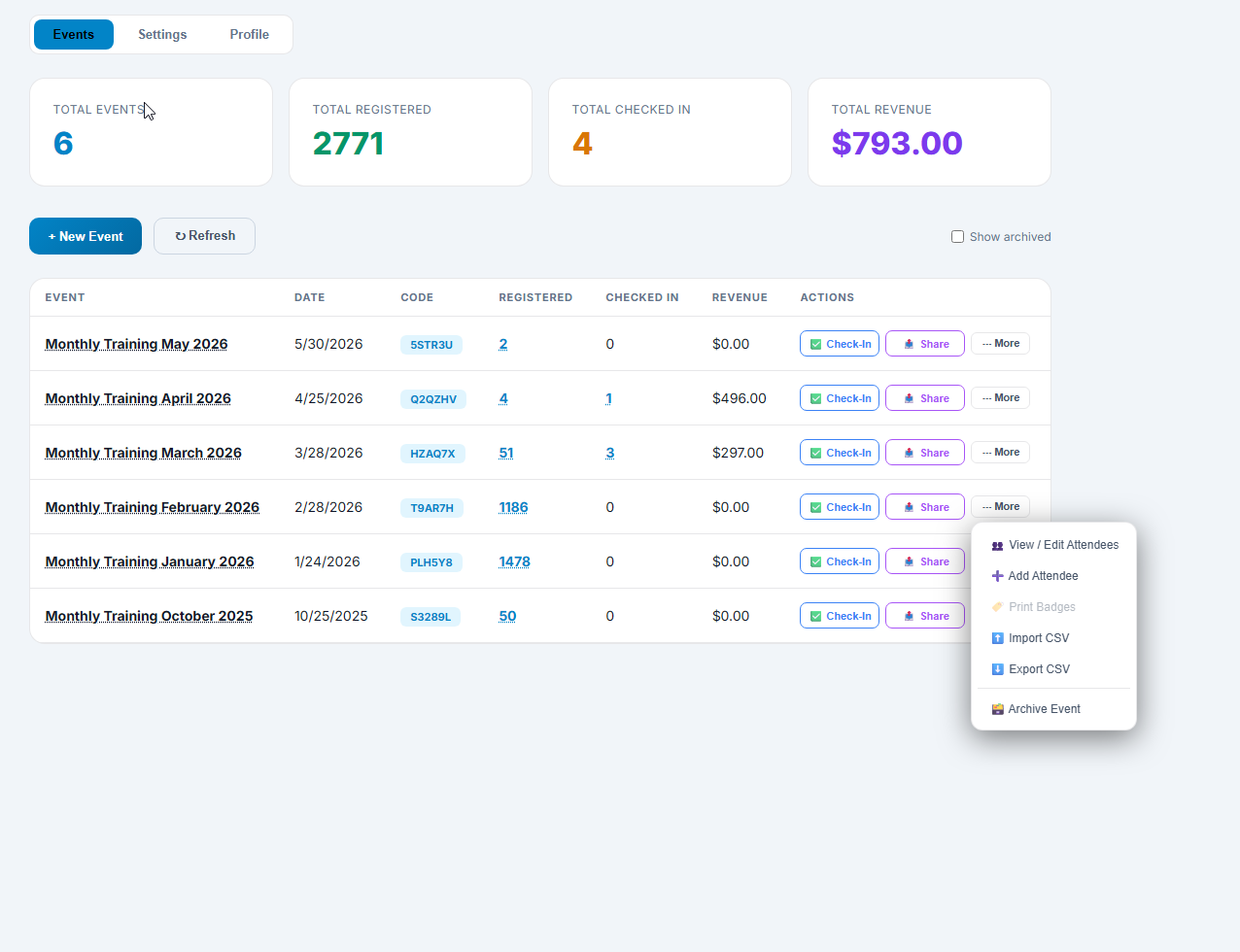 EventLYNQ - Event Check-In App gallery image