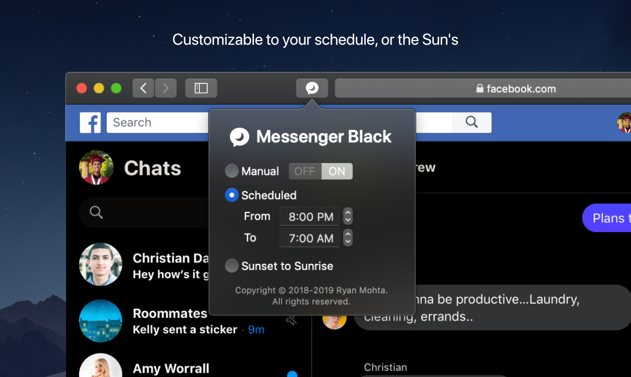 Messenger Black gallery image