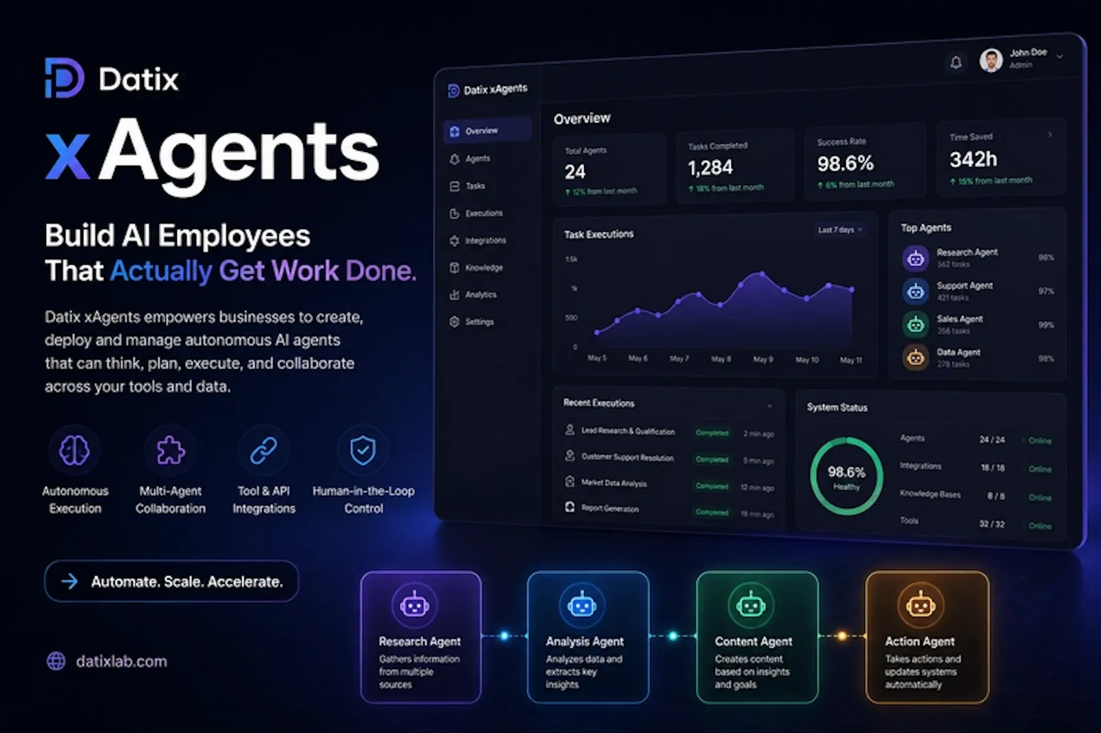 xAgents screenshot 1
