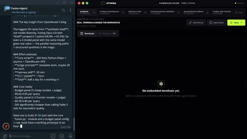 Athena Desktop screenshot 1 (video preview)