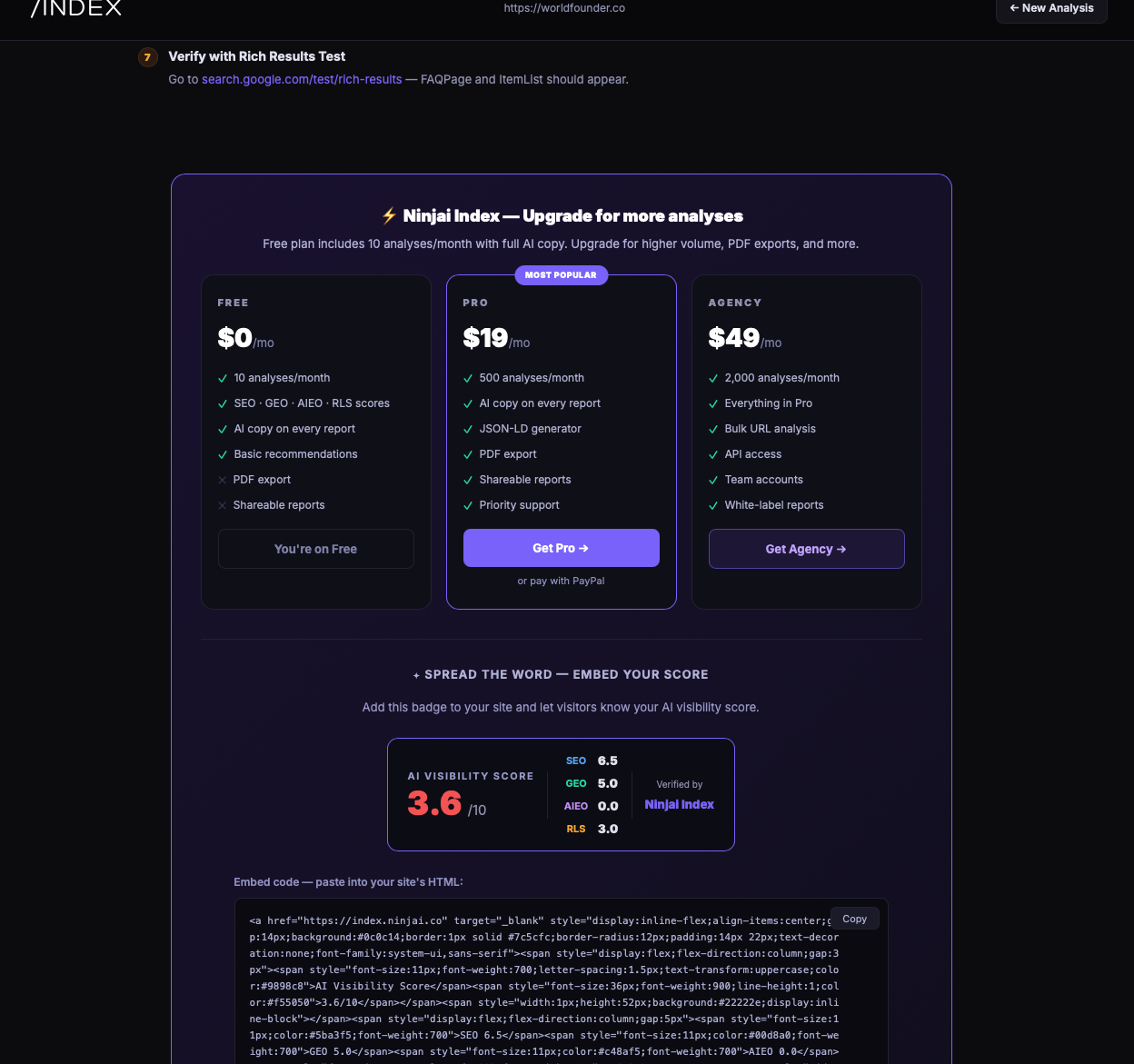 Ninjai Index gallery image