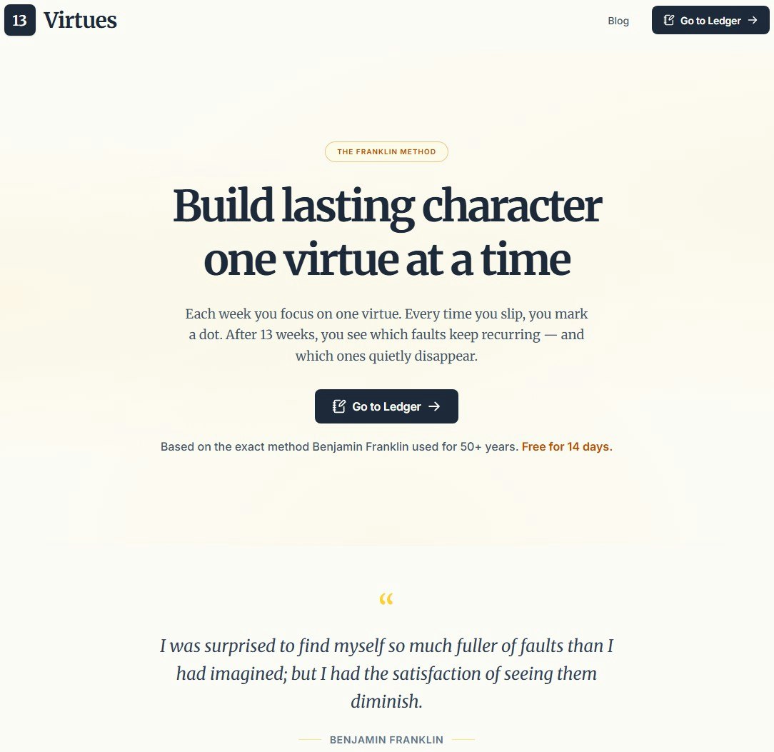 13 Virtues gallery image