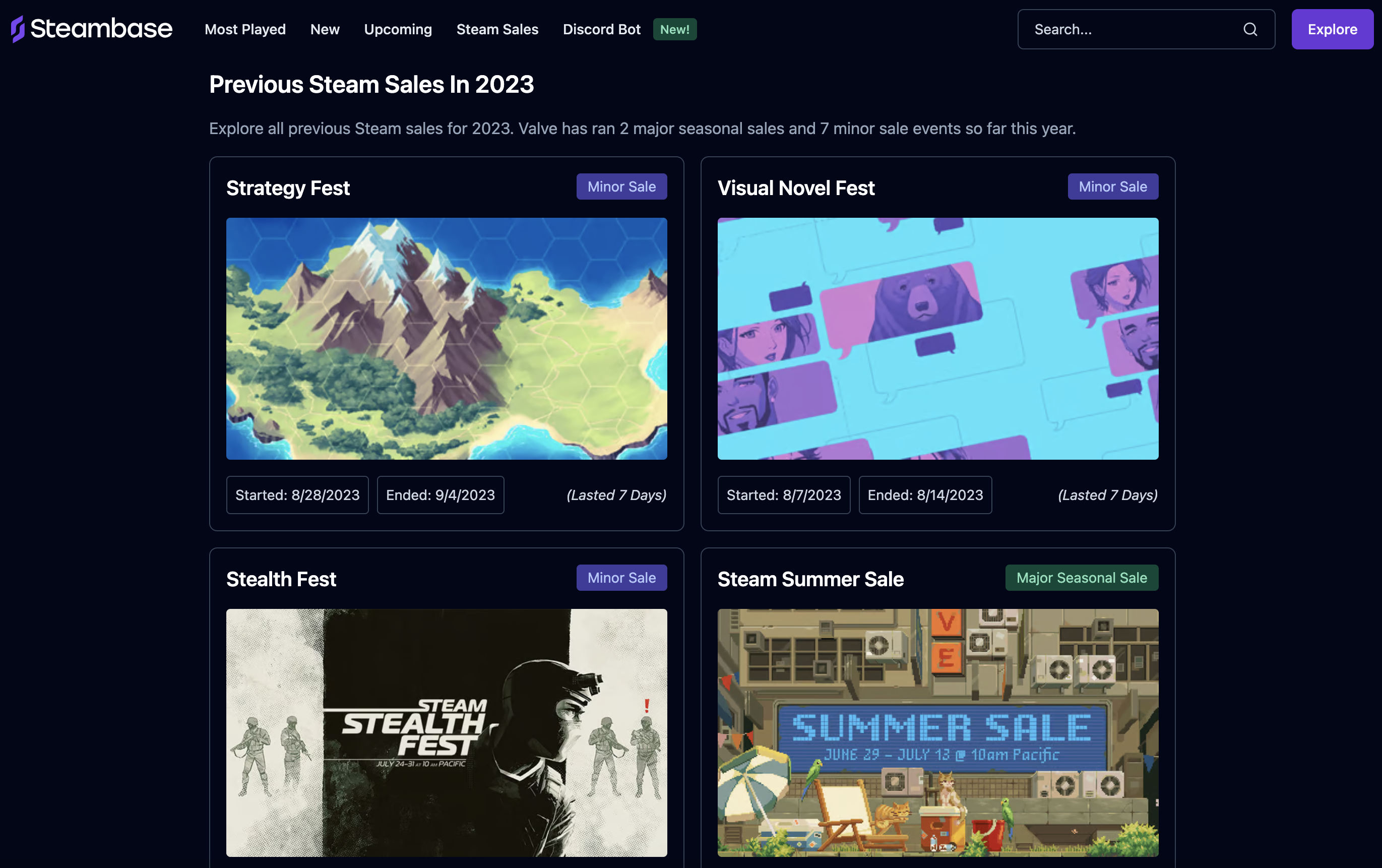 Next Steam Sale Tracker media 2