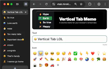 Vertical Tab Memo gallery image