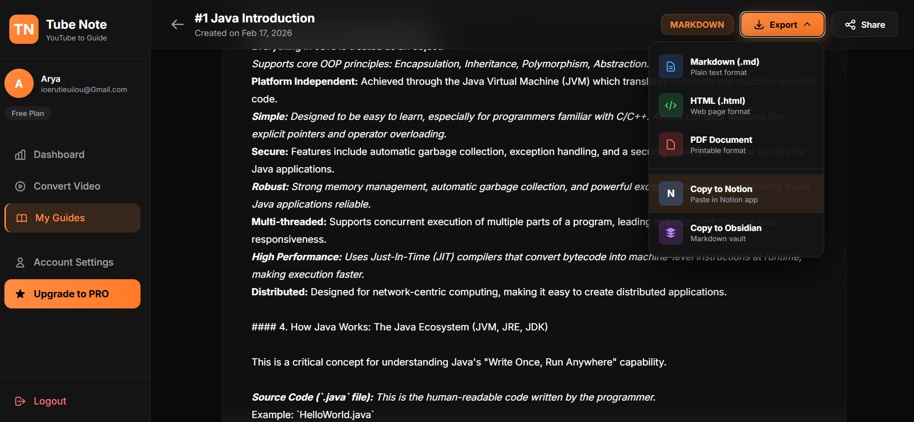 YouTube to Guide gallery image