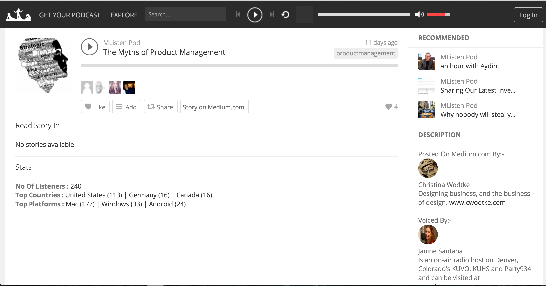 MListen gallery image