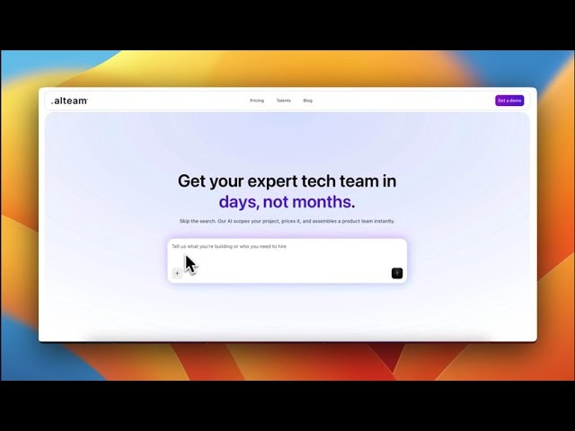 Alteam FlexhiringOS gallery image