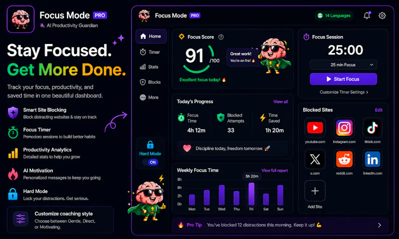 Focus Mode Pro screenshot 3