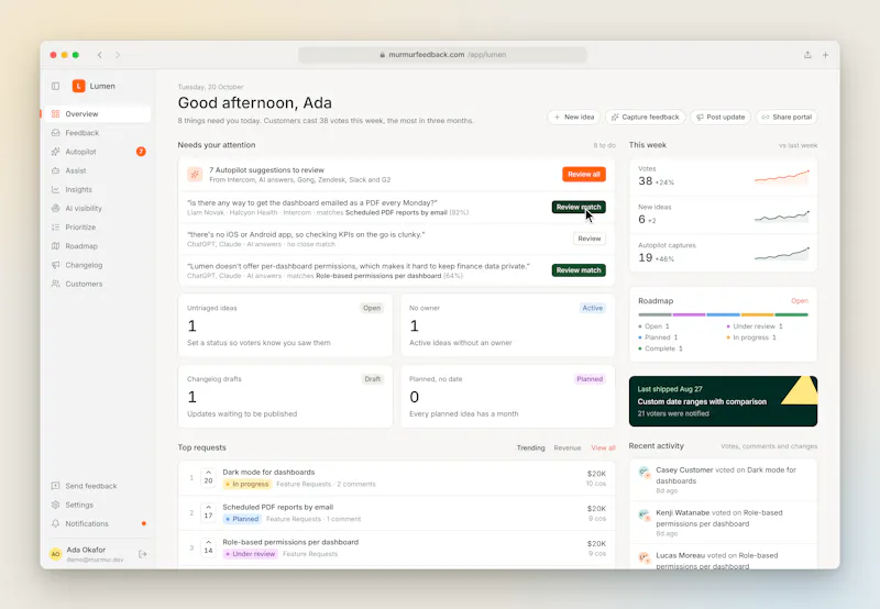 Murmur screenshot 10