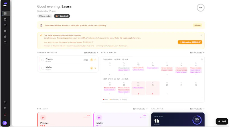 StudiPace screenshot 2
