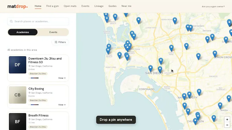 MatDrop screenshot 1 (video preview)