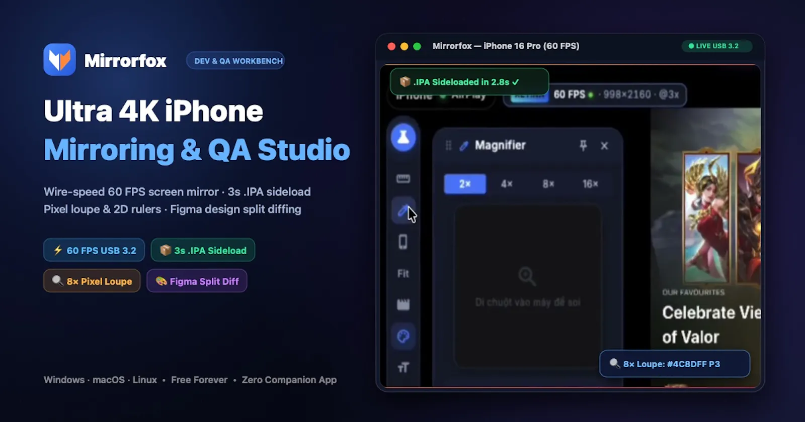 Mirrorfox screenshot 1