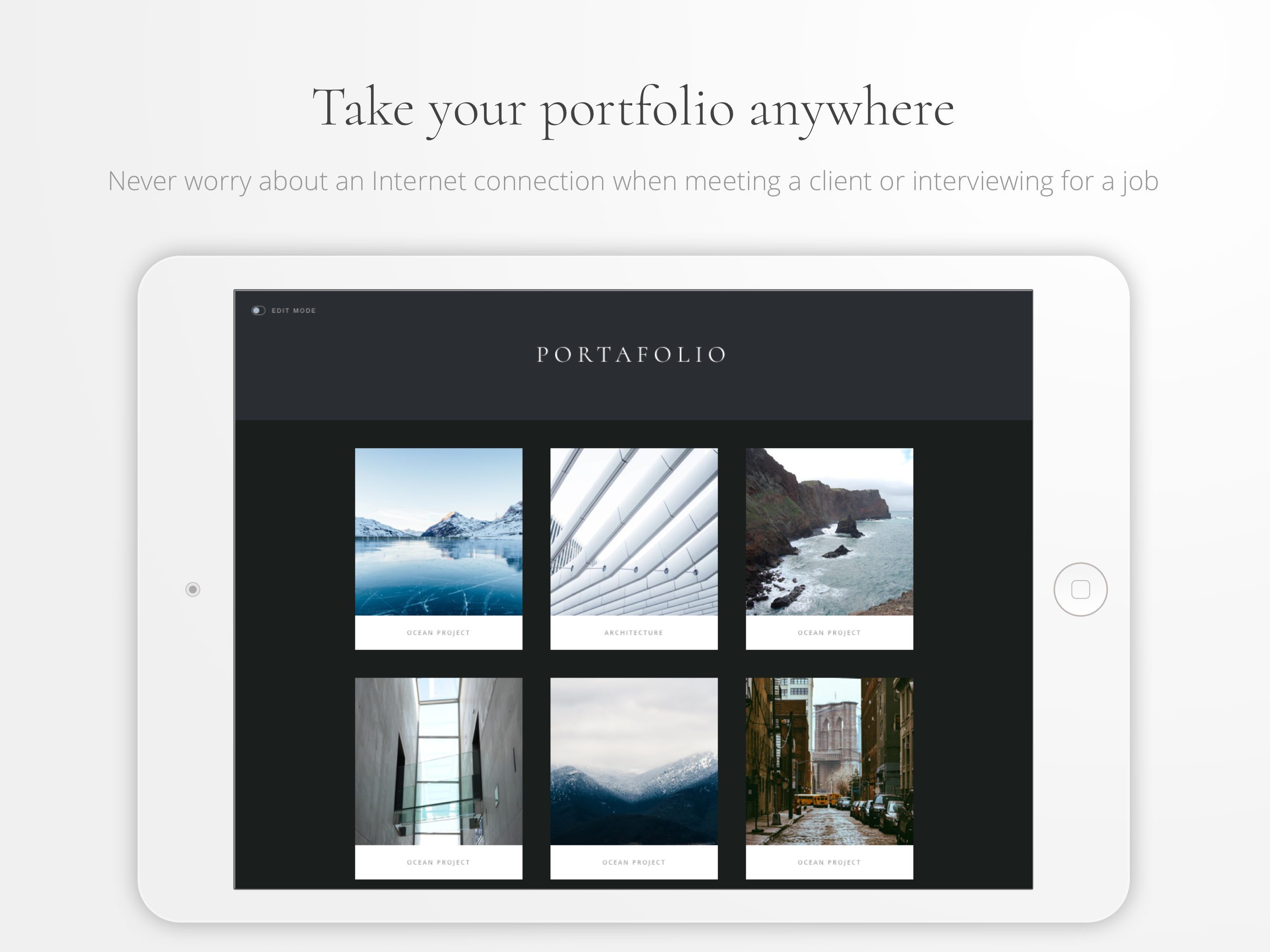Portafolio for iPad gallery image