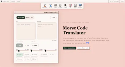 Morse Code Audio gallery image