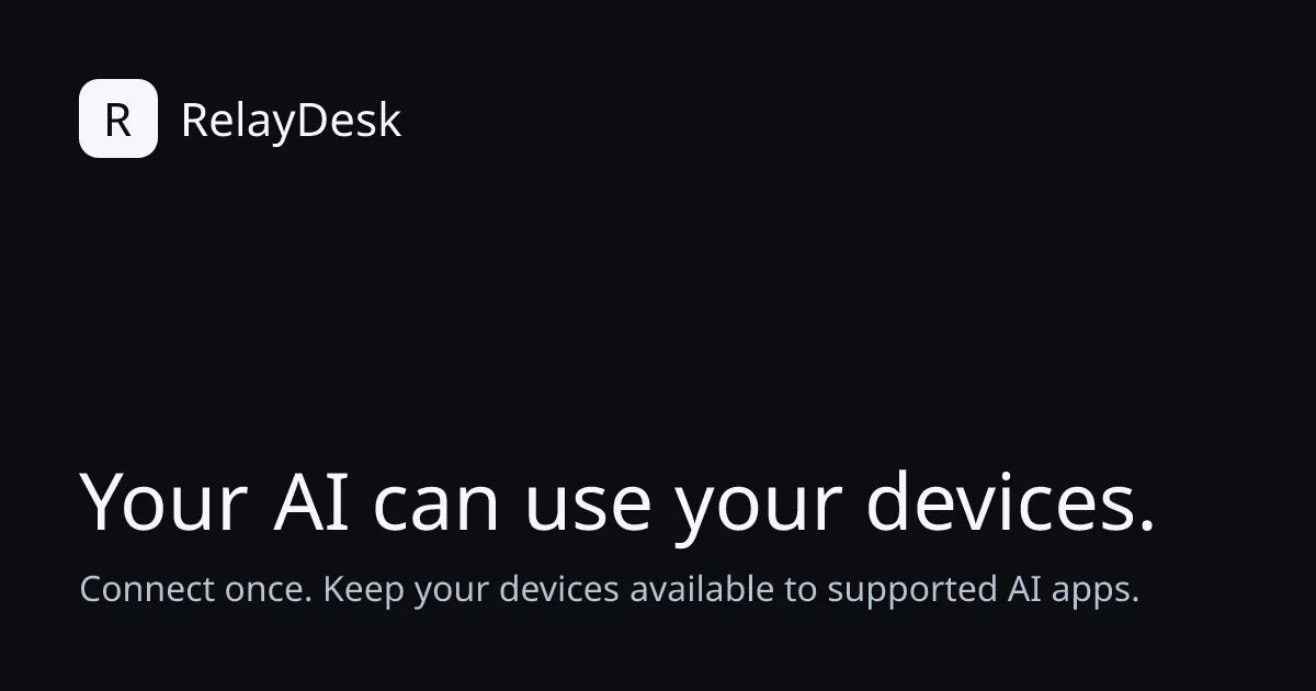 RelayDesk gallery image