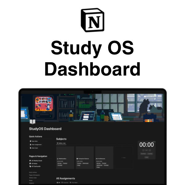 Study OS: Academic Organizer