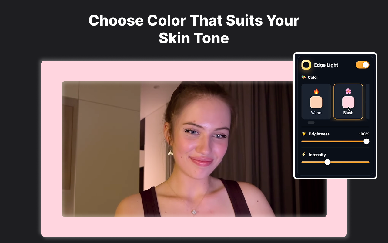 Edge Light for video calls gallery image