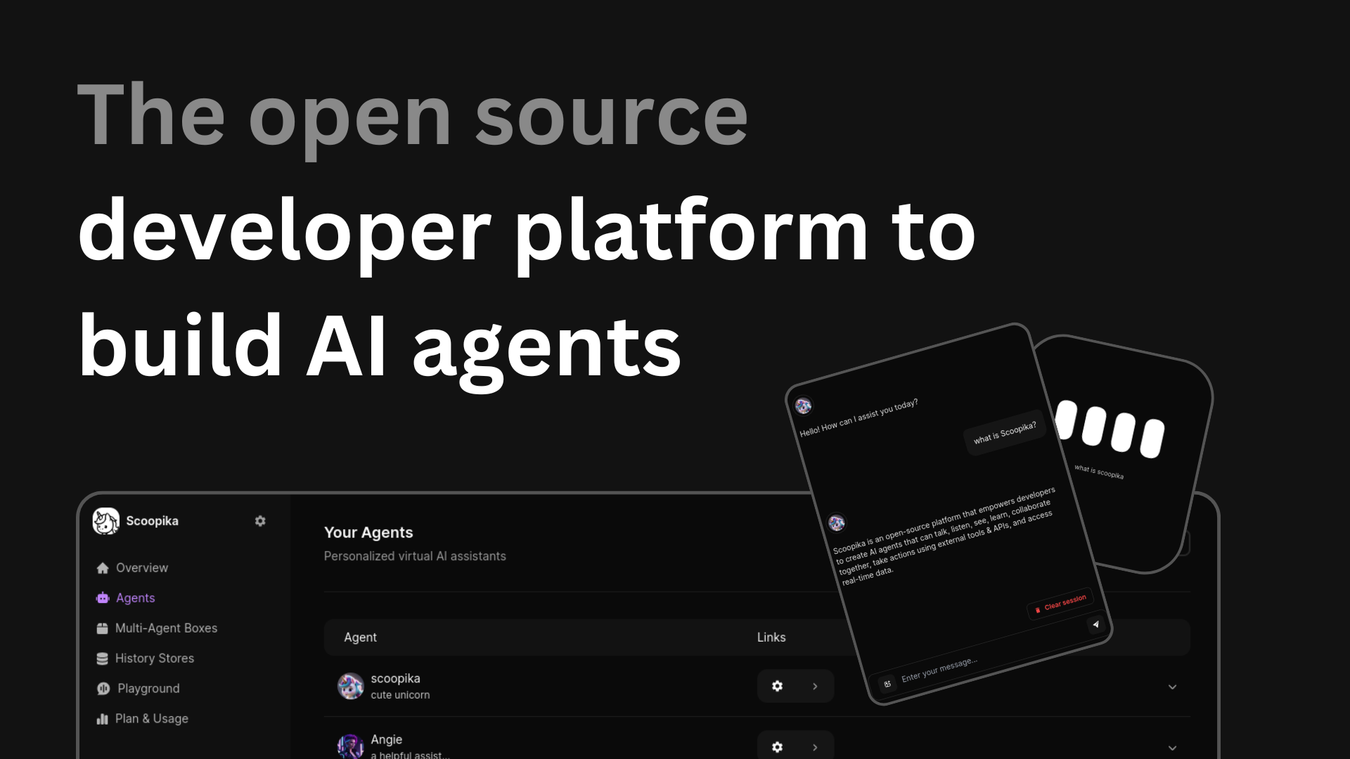 startuptile Scoopika Platform-Build gpt-4o level AI agents for your app