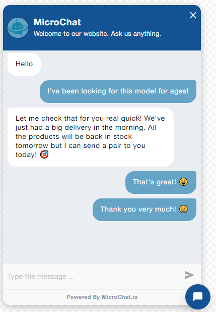 Microchat Chatbot gallery image