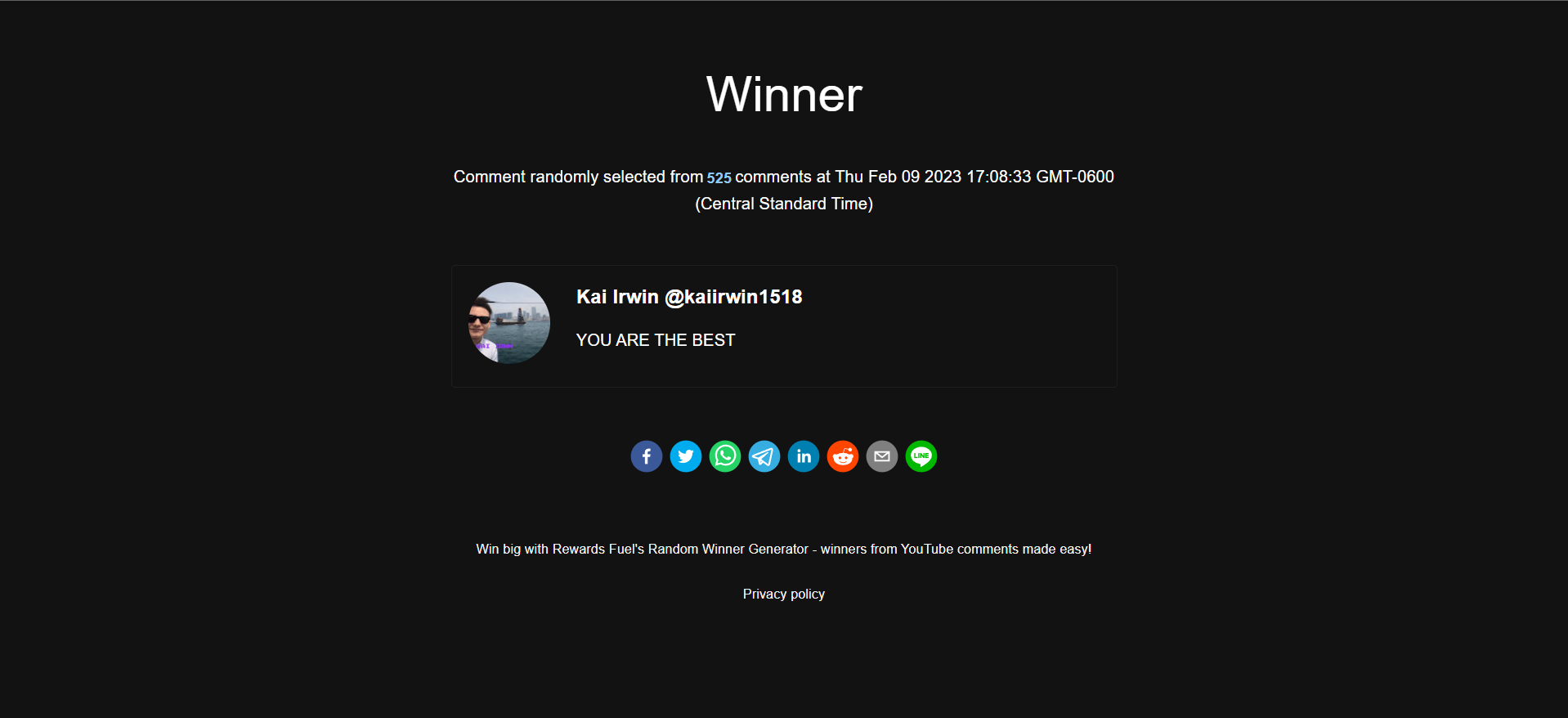Gewinnen Sie auf YouTube!Kommentar Gewinnerin Picker - Mühelos ausgeführte Wettbewerbe: Kostenloser YouTube Comment Picker! Medien 2