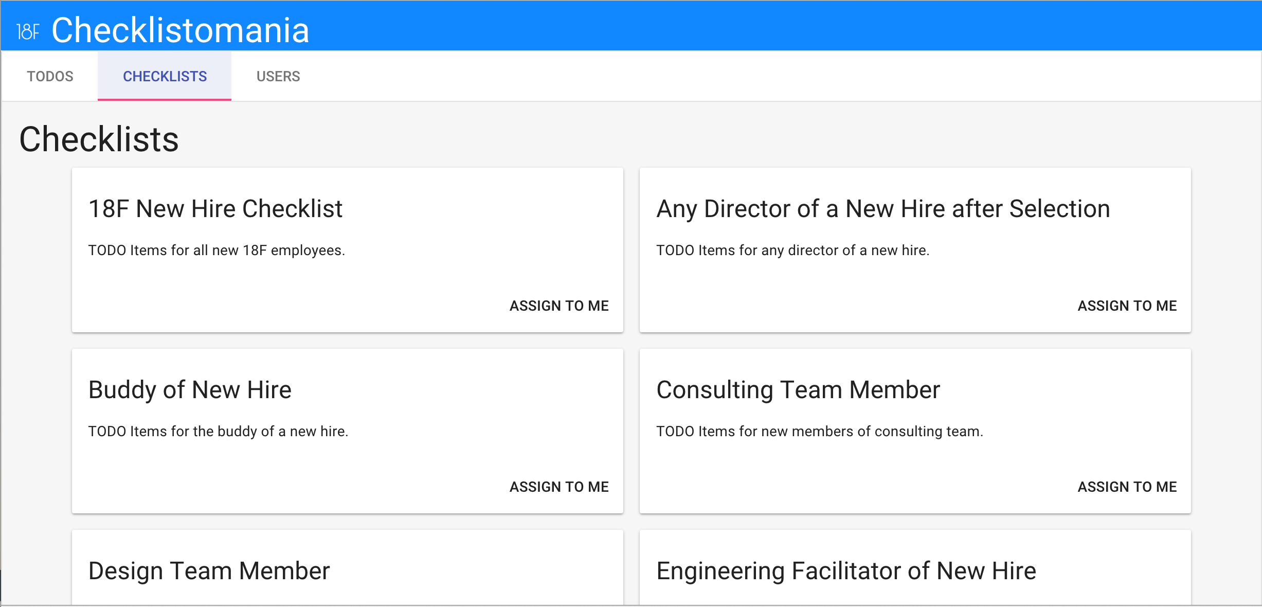 Checklistomania gallery image