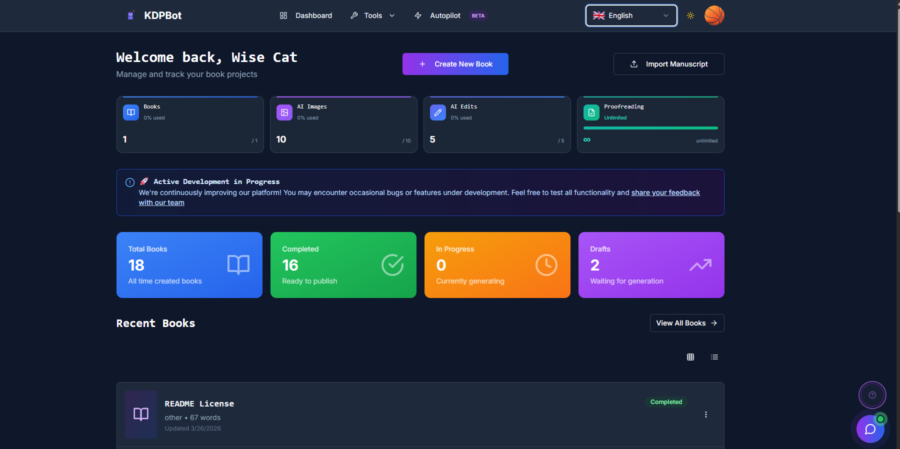 KDPbot gallery image