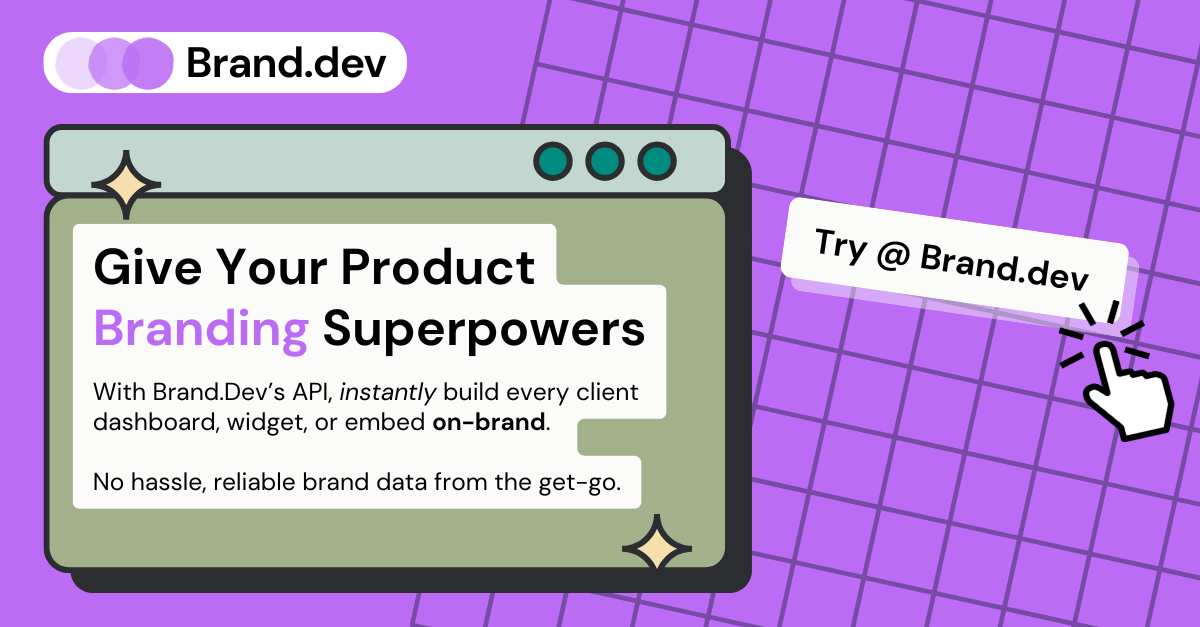 Brand.dev: The API for Instant Brand Data
