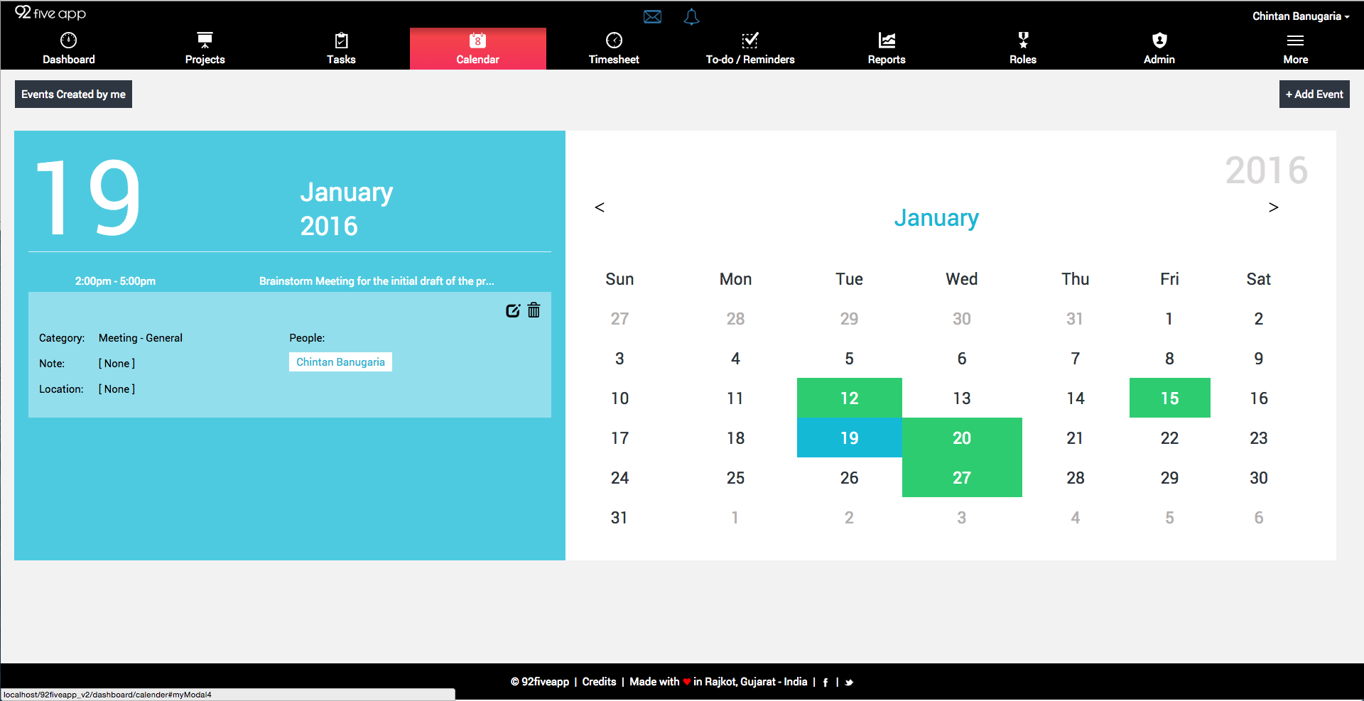 92five app gallery image