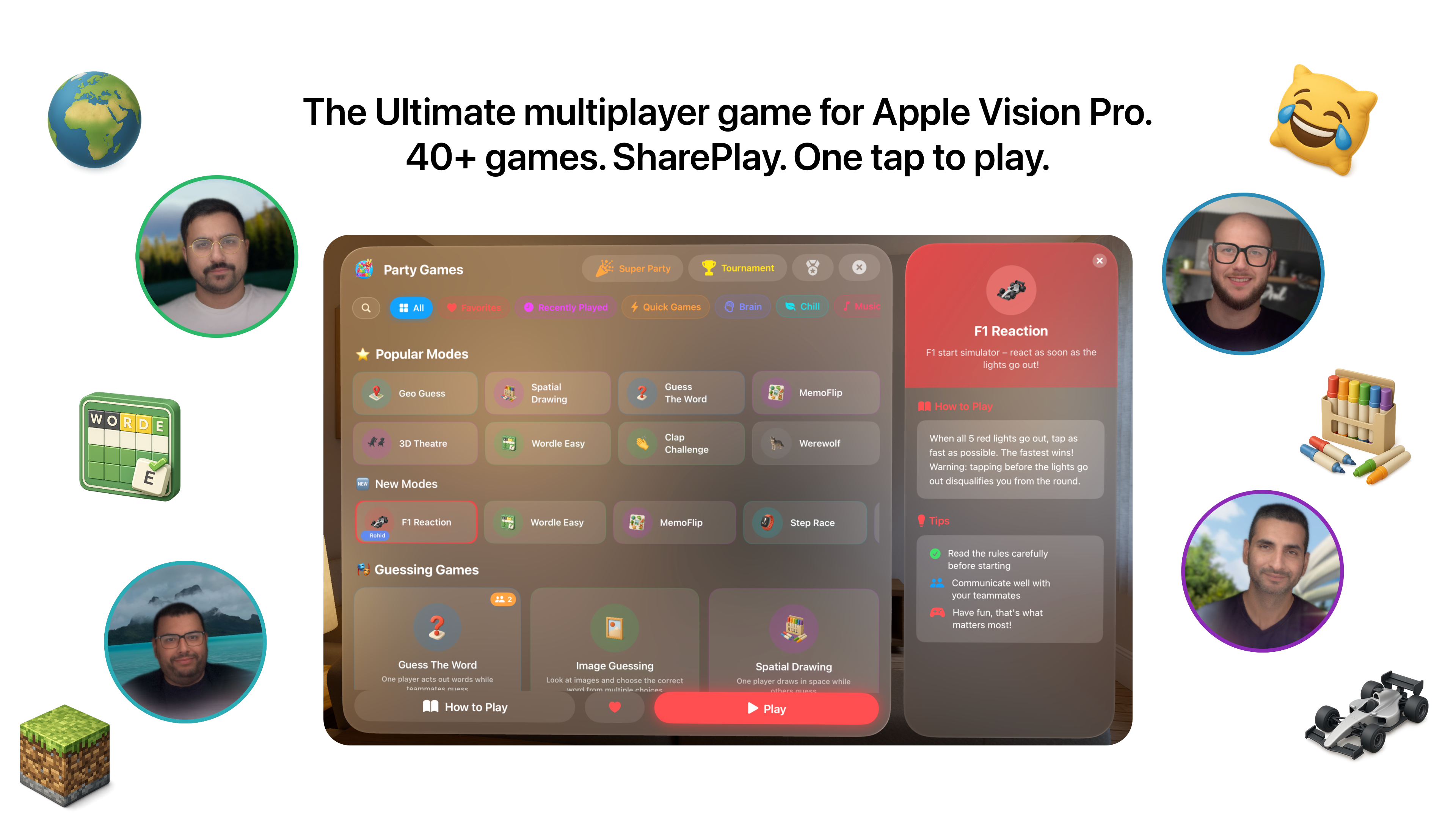 Party Games for Apple Vision Pro gallery image