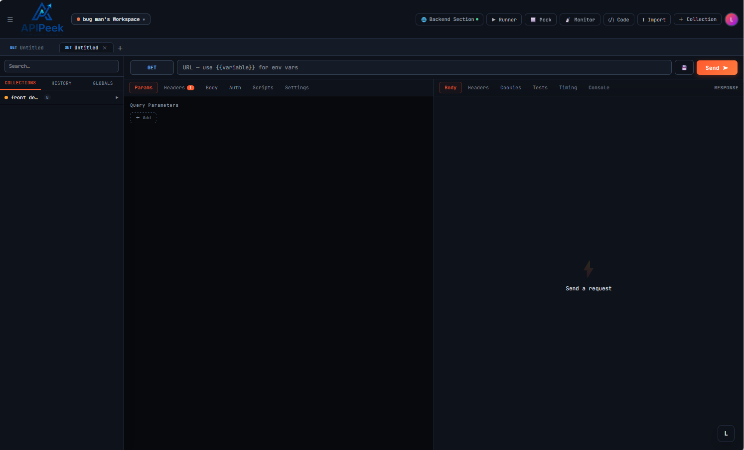 API Peek gallery image