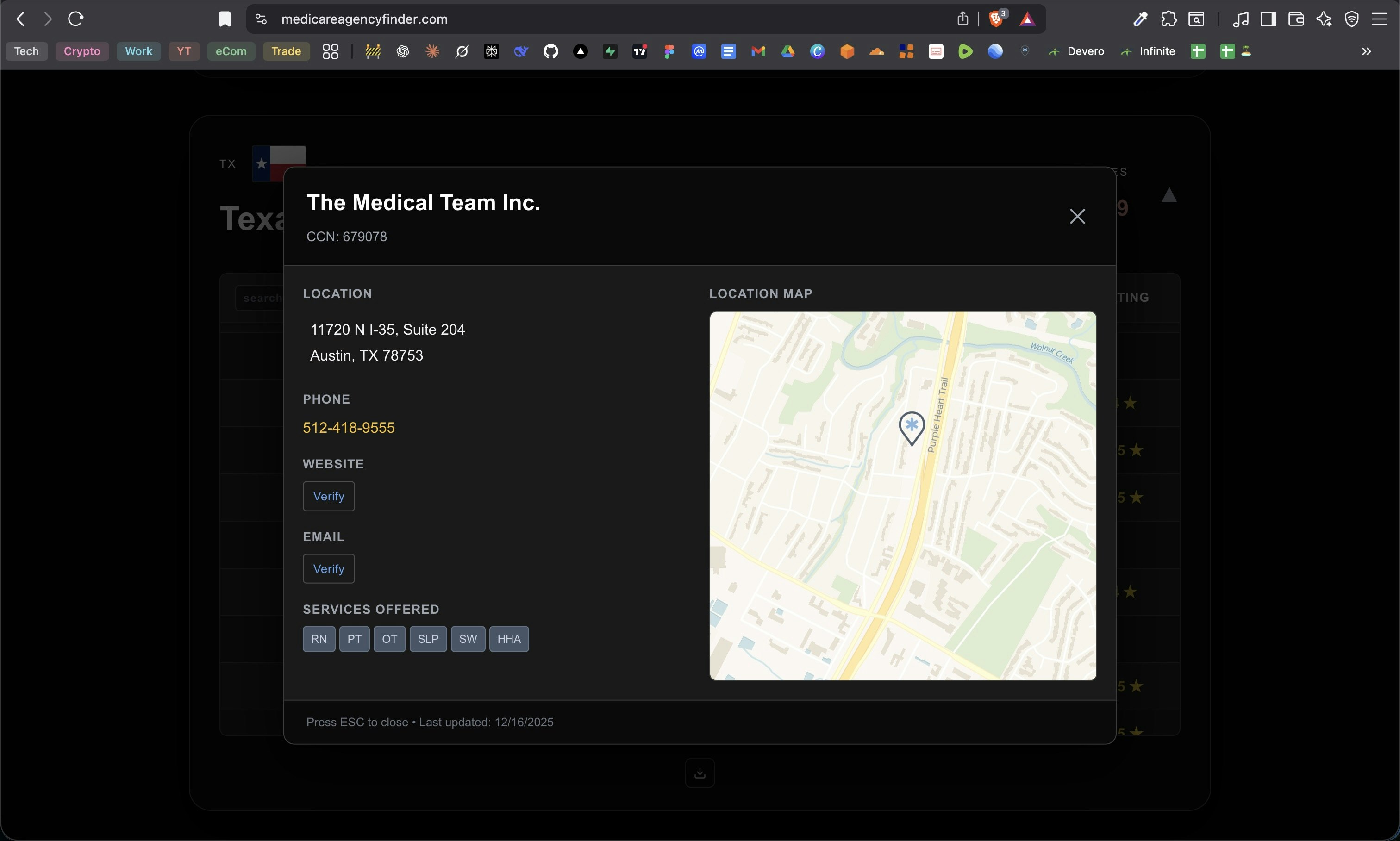 Medicare Agency Finder  - Screenshot 3 showing product features and functionality
