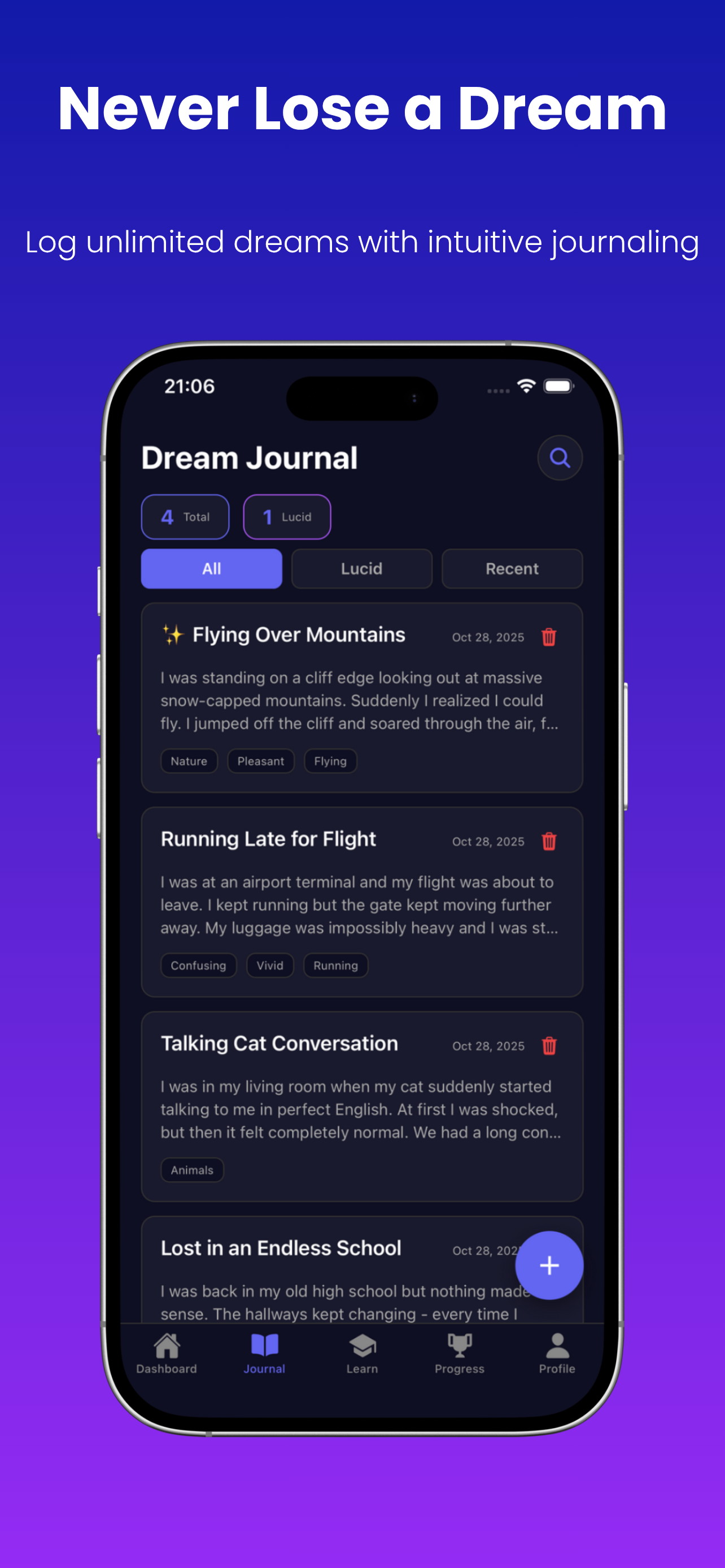 Dream Pilot - AI Journal gallery image