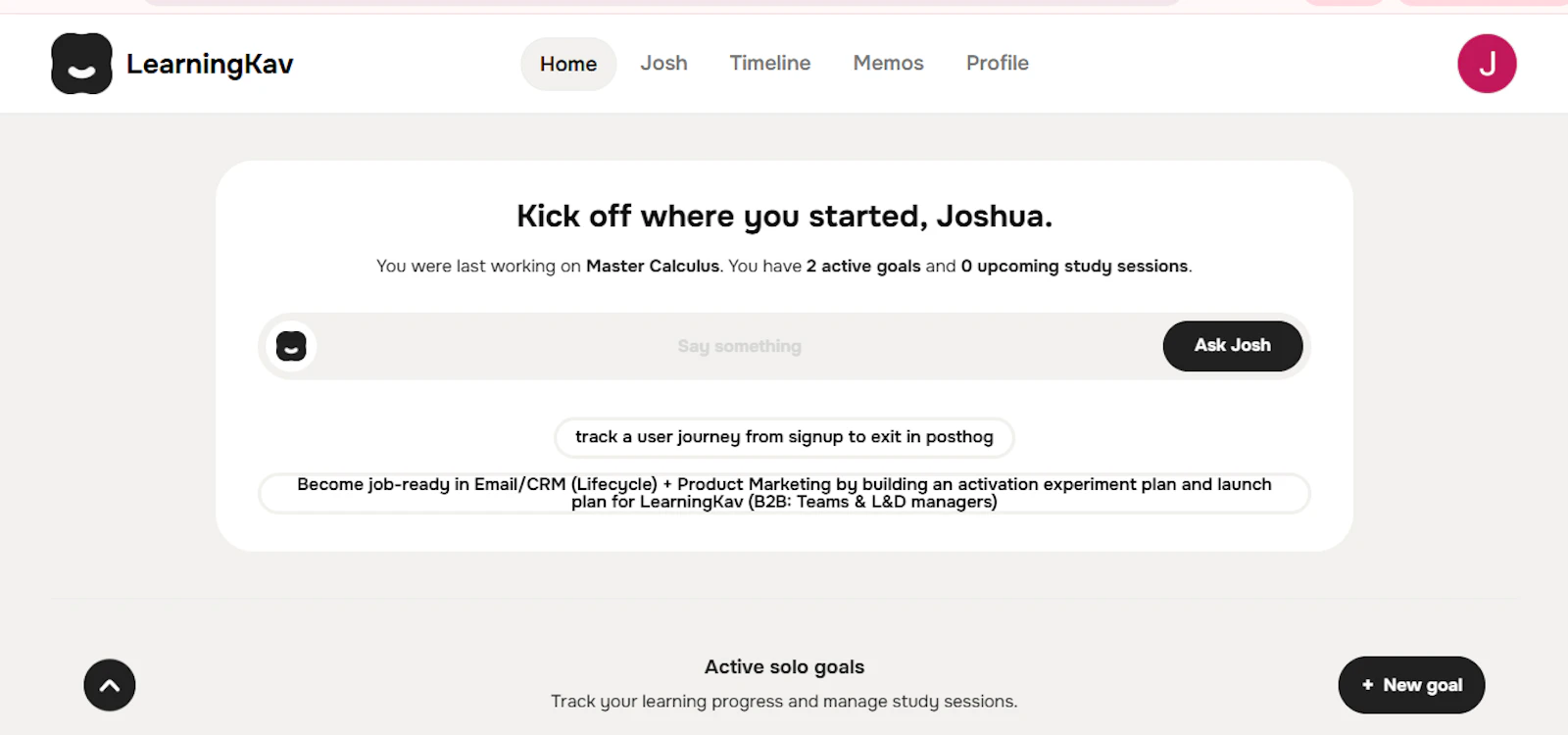 josh.learningkav screenshot 3